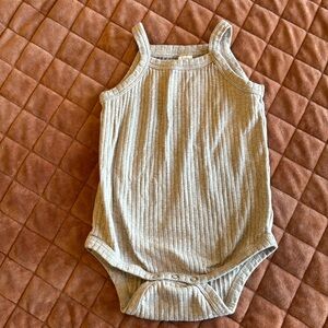 Kate Quinn cotton ribbed toddler tank bodysuit 2t